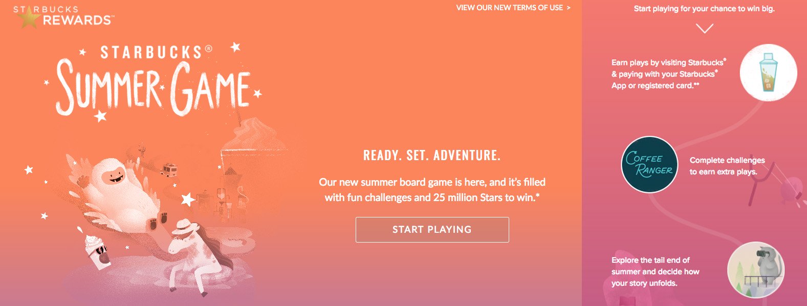 Starbucks Rewards Game Example