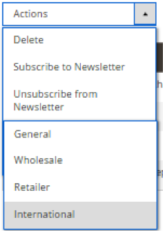 Select the Group You Want To Assign To From the Dropdown Options