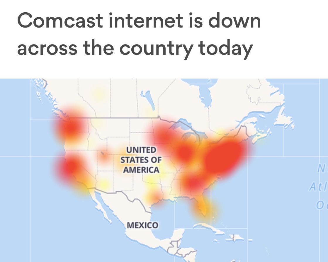 Yesterday's Nation Wide Internet Outages | Customer Paradigm1119 x 894