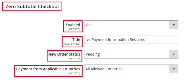 zero-subtotal-checkout