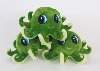 Green Octopus Plush Toy