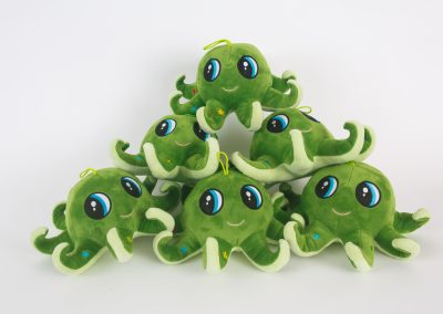 Pyramid of Green Octopuses