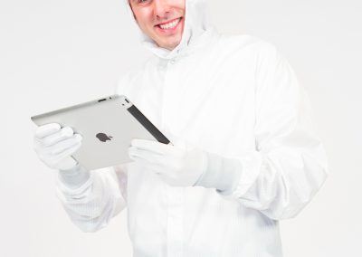 White bunny suit product photo