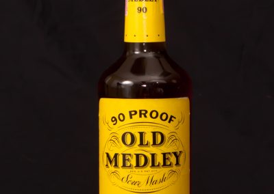 90 Proof bottle of bourbon