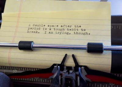 manual typewriter product photo