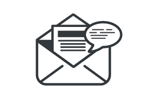 image of direct mail marketing icon