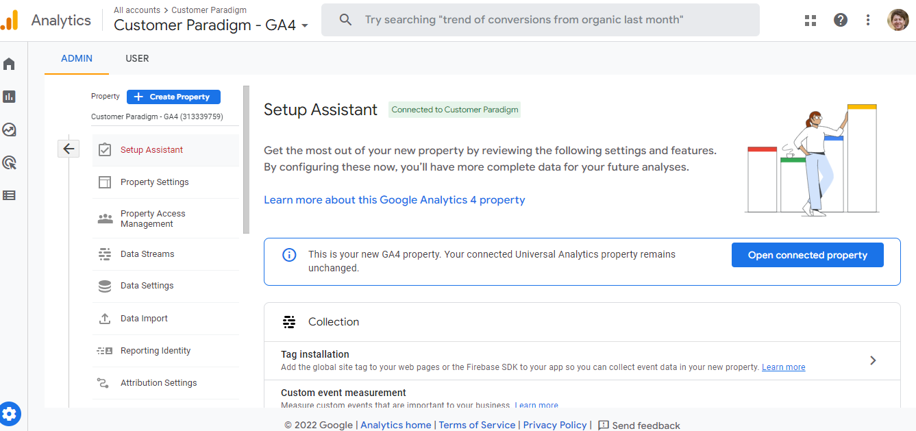 GOOGLE ANALYTICS 4 PROPERTY SET UP ASSISTANT