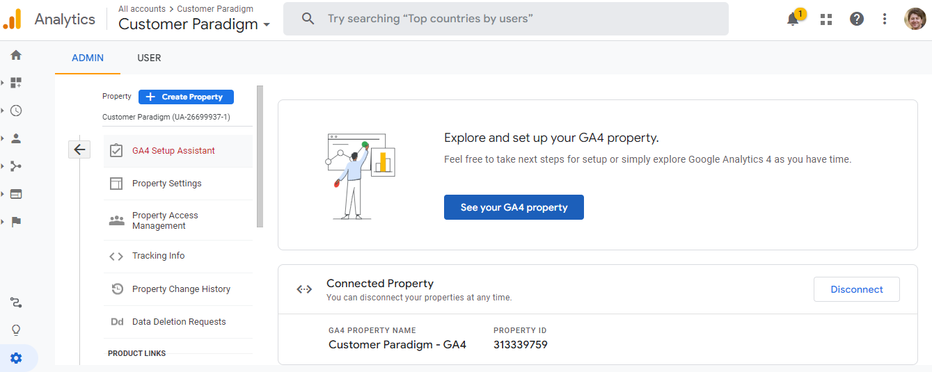 EXPLORE AND SETUP GA4 PROPERTY